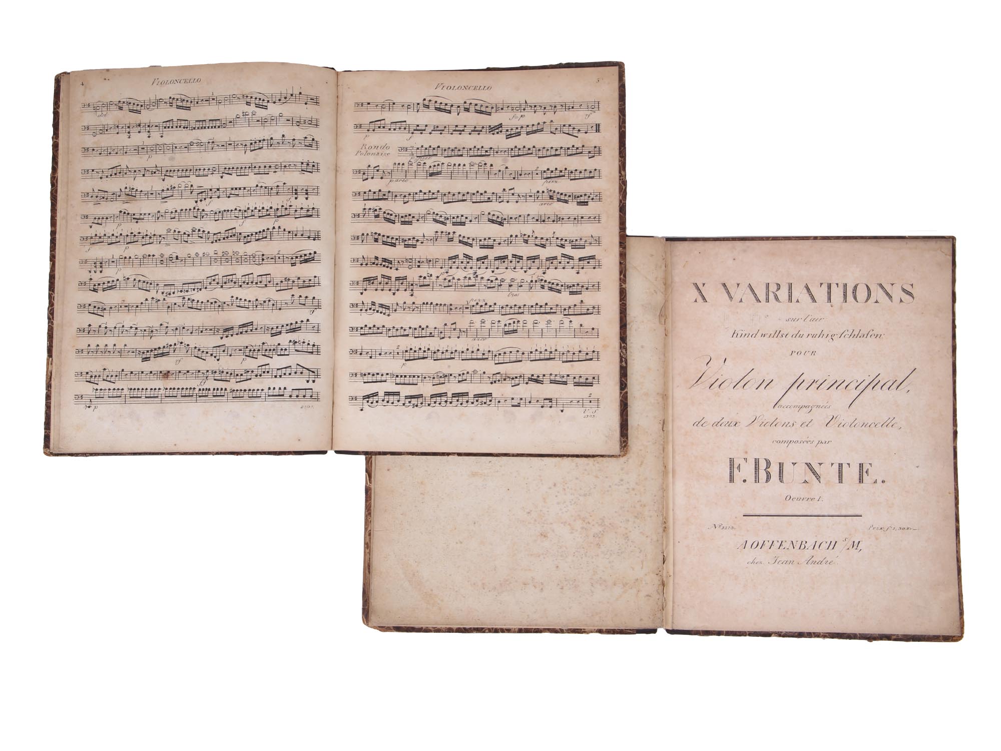 COLLECTION OF FRENCH ANTIQUE SHEET MUSIC BOOKS PIC-5